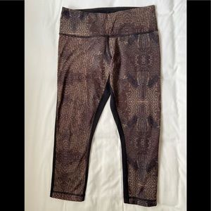 Lululemon Wunder Under Crop Leggings